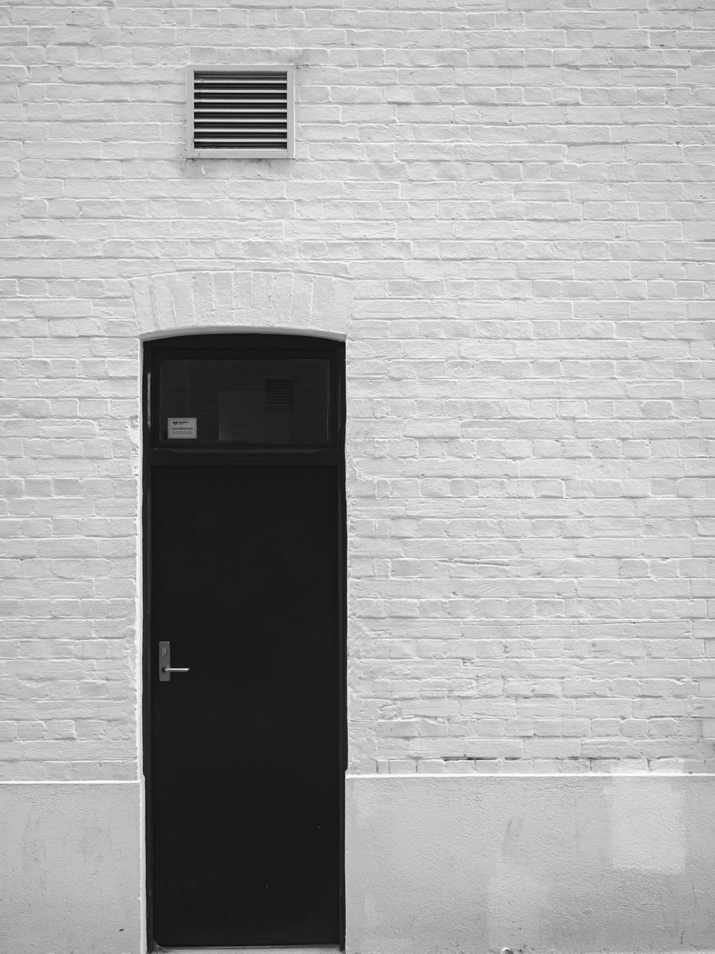 closed, outdoors, no people, brick, built structure, wall - building feature, building exterior, vent, architecture, wall, protection, day, air, white color