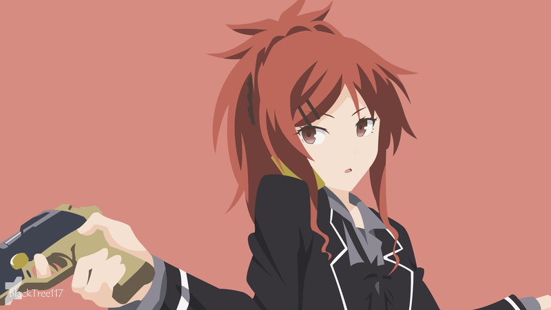 Chigusa Asuha, 4K, anime, Anime Girls, Qualidea Code