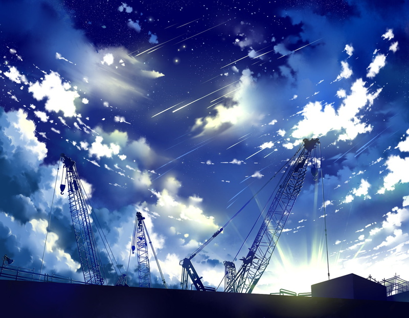 com, sky, polychromatic, louders, 720P, nobody, scenic, clouds, original, 246675, stars, konachan