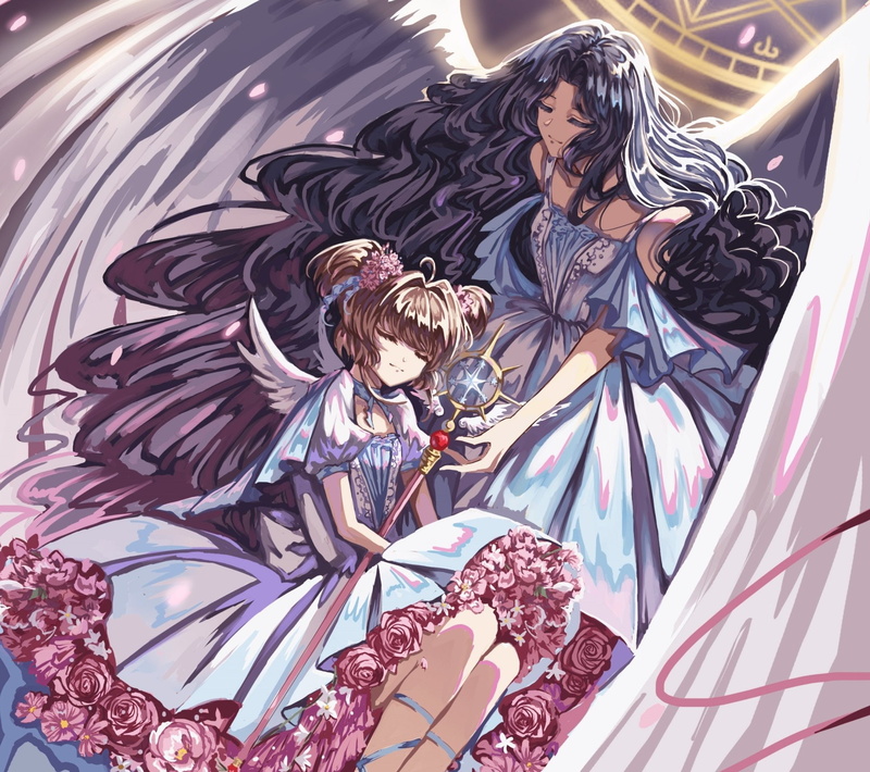 Sakura Kinomoto, Nadeshiko Kinomoto, Cardcaptor Sakura, Anime, 1080P