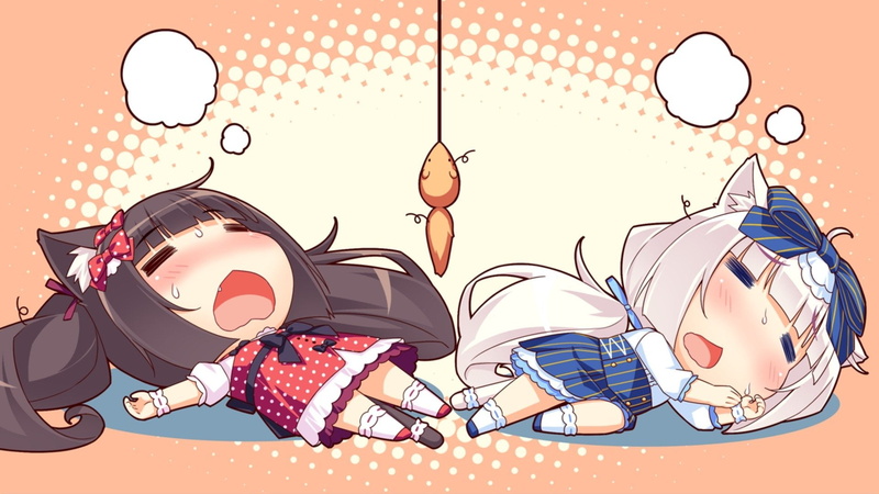 1080P, technology, glasses, fashion, electrical equipment, eyeglasses, Chibi, teenager, shoe, human body part, lying down, clothing, Nekopara, Vanilla (Nekopara)