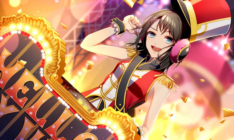 lighting equipment, 1080P, event, festival, bang dream, okusawa misaki, night, amusement park ride, glowing, light - natural phenomenon, emotion, carnival