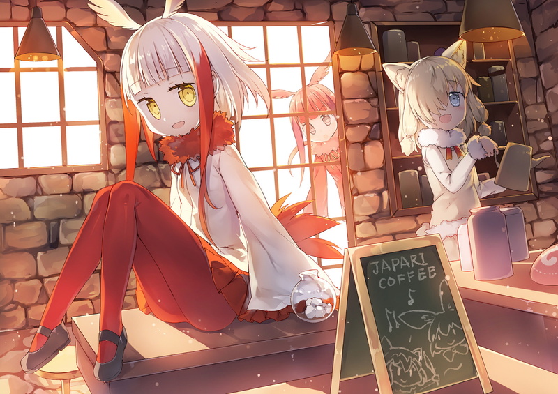 Anime, Crested Ibis (Kemono Friends), Suri Alpaca (Kemono Friends), 1080P, Kemono Friends
