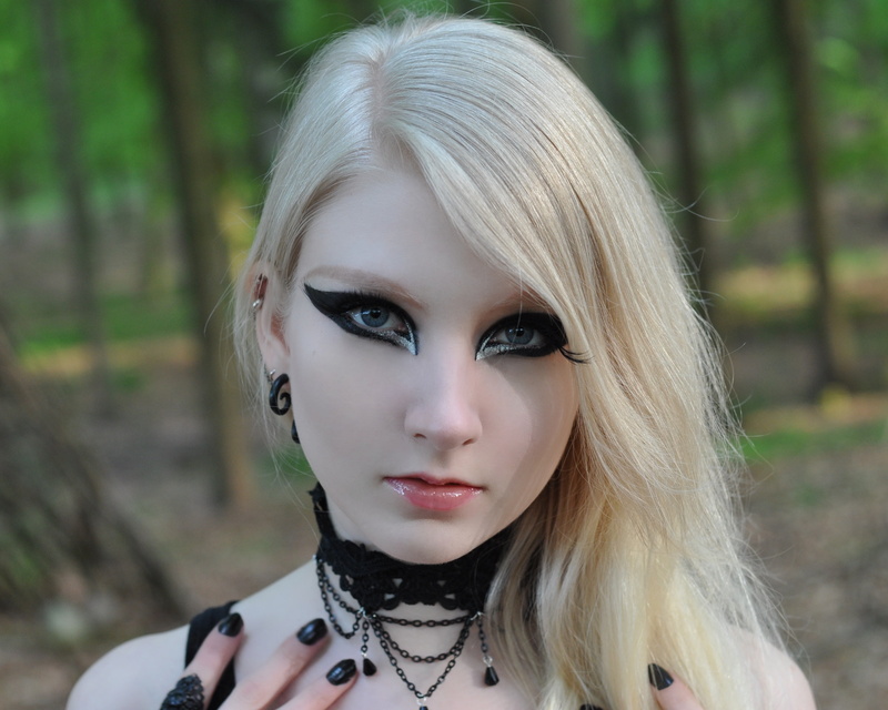 goth, style, women, goth loli, girl, 2K, gothic
