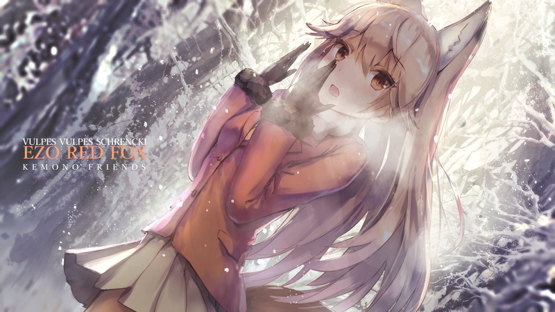 Kemono Friends, Ezo Red Fox (Kemono Friends), 1080P, Anime
