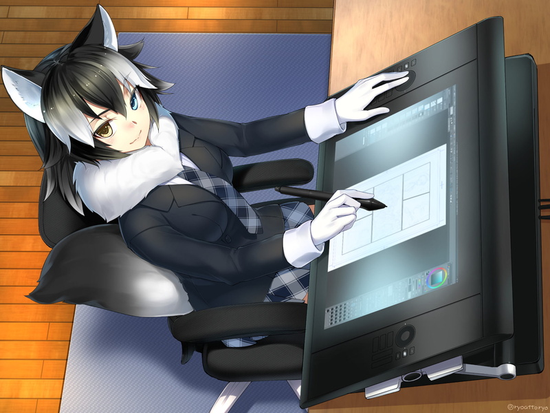 Grey Wolf (Kemono Friends), 1080P, Anime, Kemono Friends