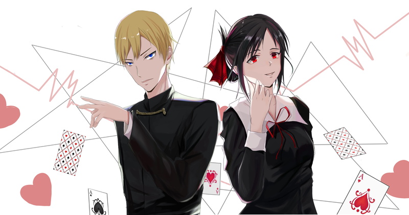 5K, Kaguya Shinomiya, Miyuki Shirogane, Anime, Kaguya-sama: Love is War