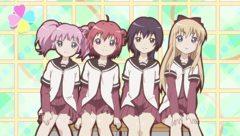 human representation, toy, no people, repetition, Akaza Akari, Yuru Yuri, Funami Yui, variation, female likeness, in a row, side by side, 1080P, male likeness