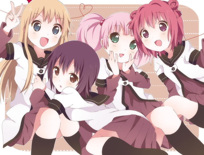 Yuru Yuri, child, creativity, real people, digital composite, Akaza Akari, childhood, human representation, two people, disguise, lifestyles, people, mask - disguise