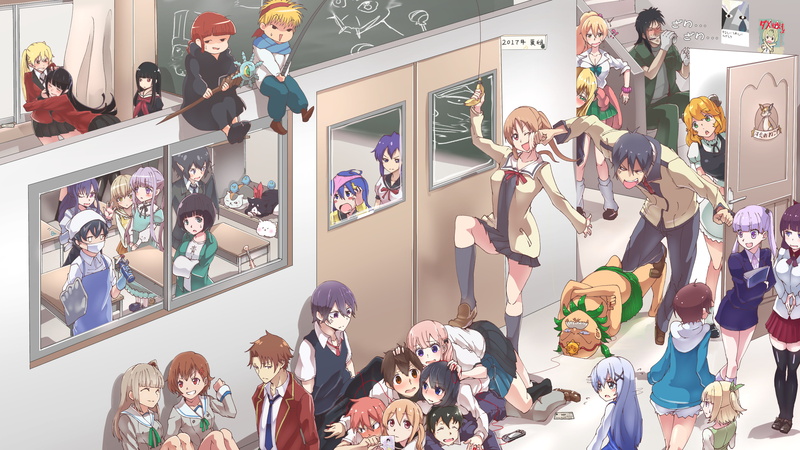 Isekai Shokudou, Gyakkyou Burai Kaiji, New Game!, Nejima Yukari, Tenshi no Three Piece!, Natsume Yuujinchou, Yame Yukana, Hajimete no Gal, 4K, Jabami Yumeko