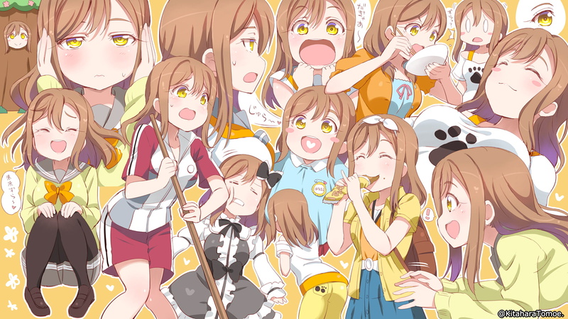 Love Live Series, Kitahara Tomoe, Kunikida Hanamaru, 1080P