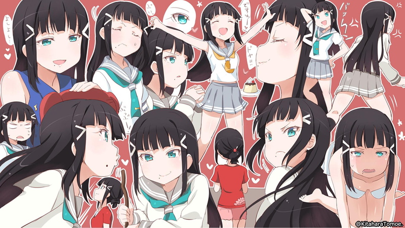 1080P, anime girls, Love Live! Sunshine, Kitahara Tomoe