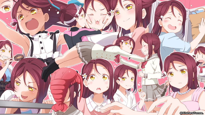 anime girls, 1080P, Love Live!, Kitahara Tomoe