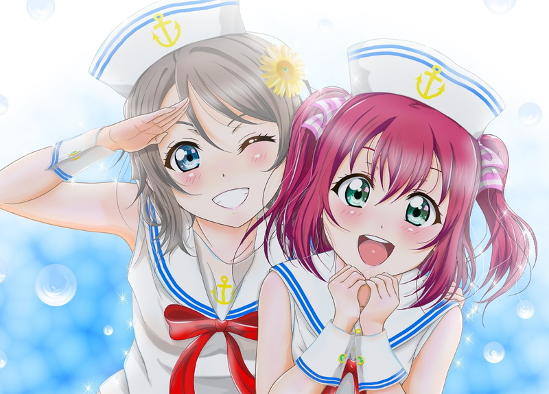 kurosawa, watanabe, outfits, 720P, sunshine!!, matching, you, ruby, live!, love