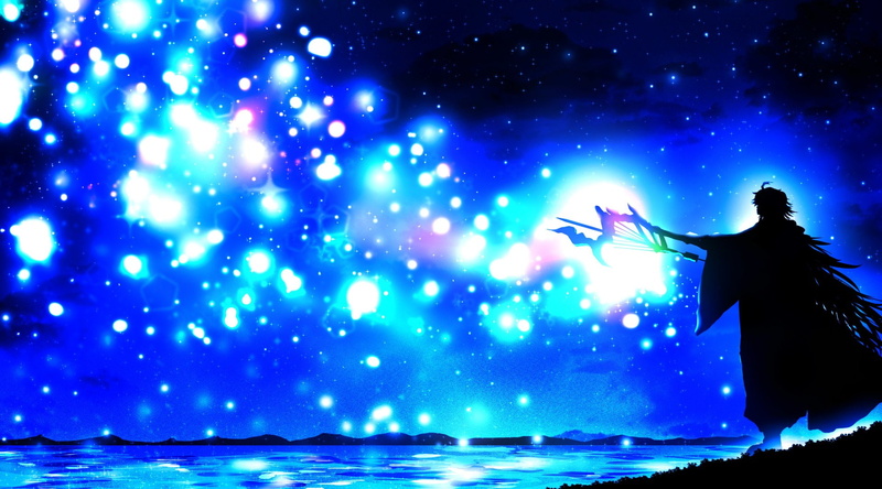 Original, Light, Merlin (Fate Series), 1080P, Anime, Magic, Fantasy