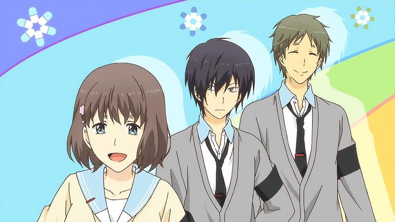 ReLIFE, creativity, front view, standing, people, child, well-dressed, portrait, women, Anime, nature, business, suit, 1080P, adult, males, colleague