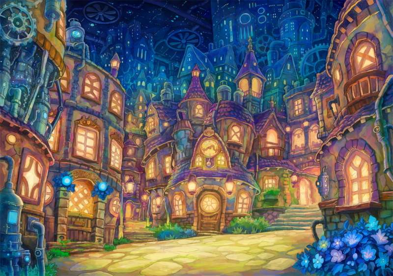 kemi, scenic, city, original, neko, building, 720P