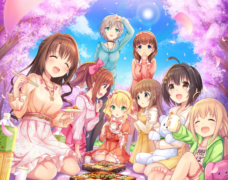 Mayu Sakuma, Anzu Futaba, Yoshino Yorita, Kyoko Igarashi, Anime, Miho Kohinata, The iDOLM@STER Cinderella Girls, Momoka Sakurai, Anastasia (Idolm@ster)