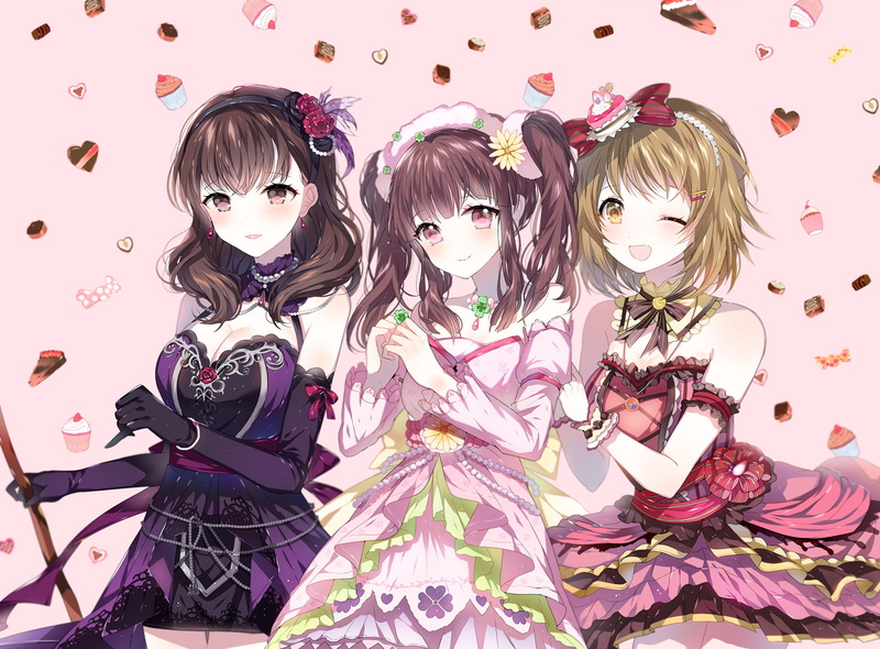 Anime, Kanako Mimura, The Idolmaster: Cinderella Girls Starlight Stage, 1080P, Mayu Sakuma, Chieri Ogata
