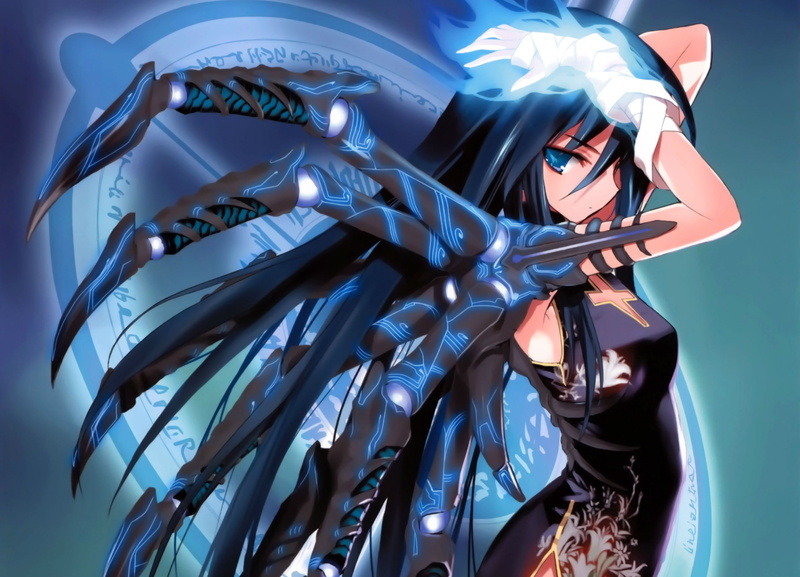 nopan, hair, long, 1080P, chinese, million, kaku san sei, hima, arthur, dress