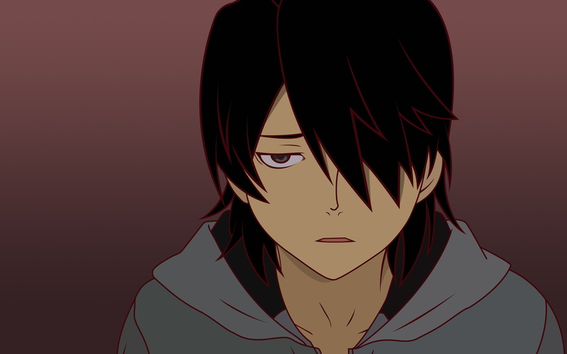 bakemonogatari, all, (series), 2K, konachan, short, araragi, male, black, vector, hair, 244971, com, close, monogatari, koyomi