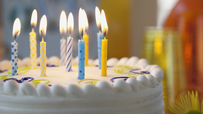 baked, freshness, indoors, anniversary, icing, sweet Food, religion, birthday, dessert, sweet, celebration, candle, holiday, 1080P, pie, birthday Cake