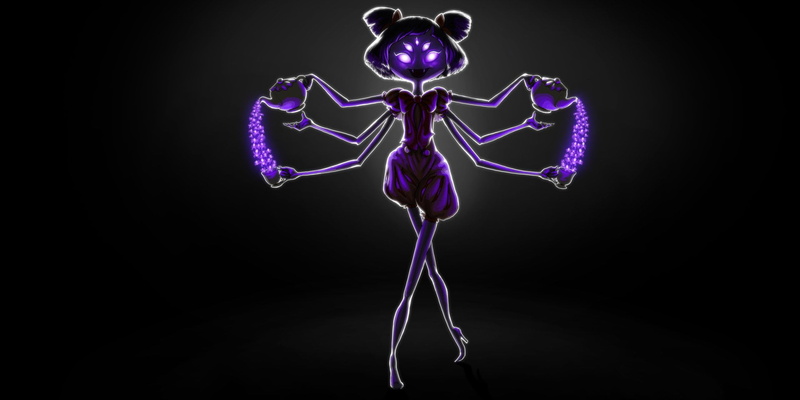 High Heels, Video Game, representation, indoors, night, decoration, Fangs, nature, studio shot, Undertale, creativity, purple, Glowing Eyes, cut out, blue