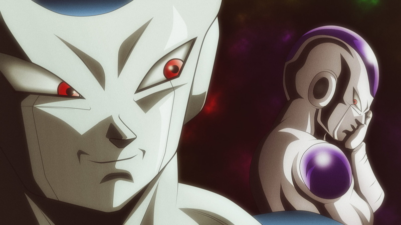 female likeness, night, Frieza (Dragon Ball), male likeness, 1080P, close-up, indoors, retail display, wall - building feature, mannequin, no people, human representation