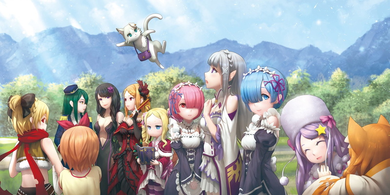 Thearesia van Astrea, Felix Argyle, Ram (Re:ZERO), Re:ZERO -Starting Life in Another World-, Felt (Re:ZERO), Anime, Emilia (Re:ZERO), Priscilla Barielle