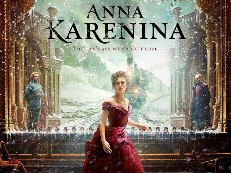 knightley, posters, keira, anna, classics, karenina, law, palace, aaron, jude, trains, stage, dress, russian, romance, red, movie, taylor johnson, 1080P