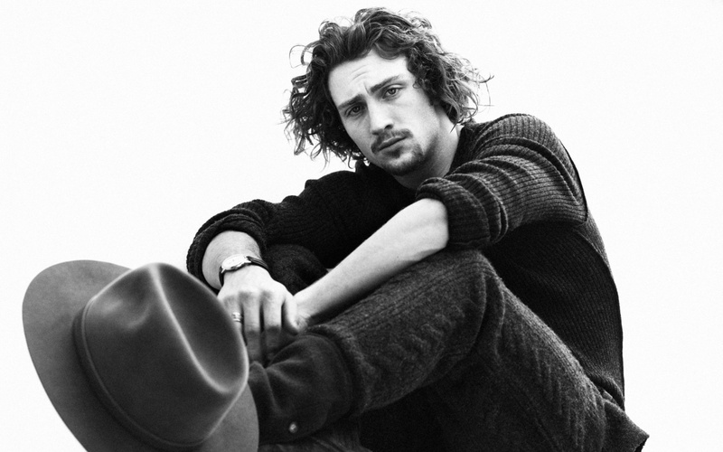 photoshoot, actor backgrounds, hat, download 3840x2400 aaron taylor-johnson, 4K, aaron taylor-johnson