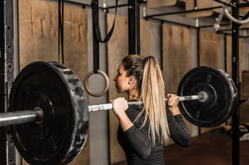 weight bar, fitness, 5K, workout, weight, blonde
