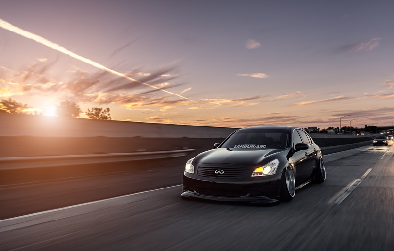 travel, Tuning, no people, on the move, cloud - sky, sky, road, mode of transportation, Vossen, speed, blurred motion, 4K, outdoors, orange color, motor vehicle