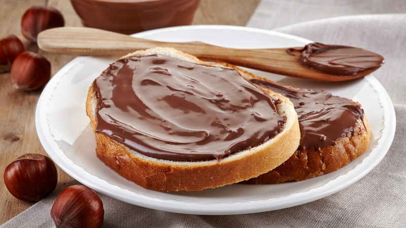 chocolate, food, 2K, Nutella, hazelnut