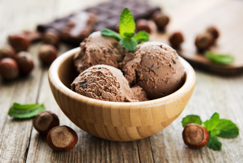 5K, Ice Cream, Hazelnut, Food