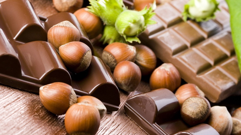 1080P, gourmet, variation, chocolate, no People, wood - Material, choice, food And Drink, almond, large group of objects, cacao Fruit, nut, close-up, fruit