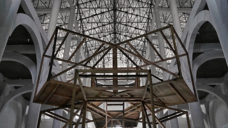 full frame, manila, girder, geometric shape, architecture and art, architectural feature, travel, built structure, indoors, ceiling, day, building, tourism