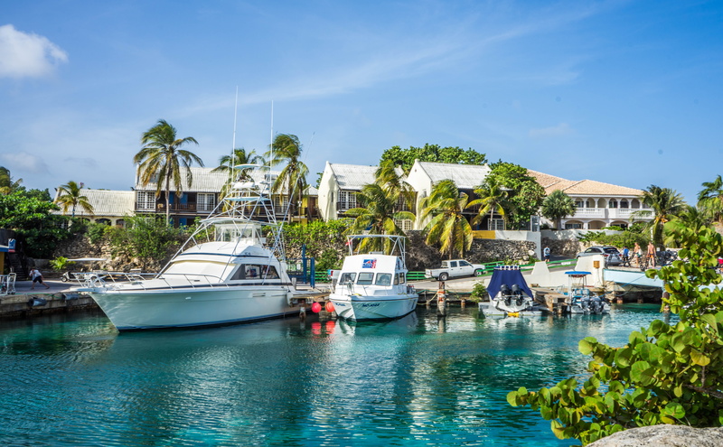 tropical climate, ocean, landscape, mode of transportation, island, boats, yacht, tree, coastline, nautical vessel, waterfront, 5K, exotic, turquoise