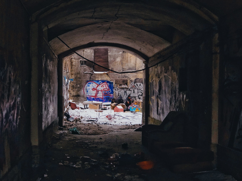 human, art, armchair, wall - building feature, indoors, crypt, empty, russia, messy, damaged, the way forward, tunnel, architecture, obsolete, arcade game machine