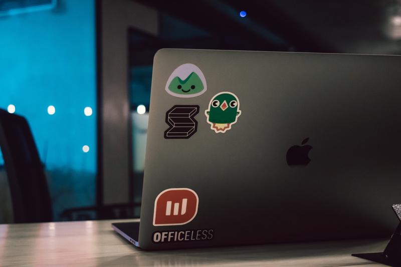 5K, copa network, night, coworking space, communication, human representation, focus on foreground, sign, macbook, computer, transportation, table, symbol