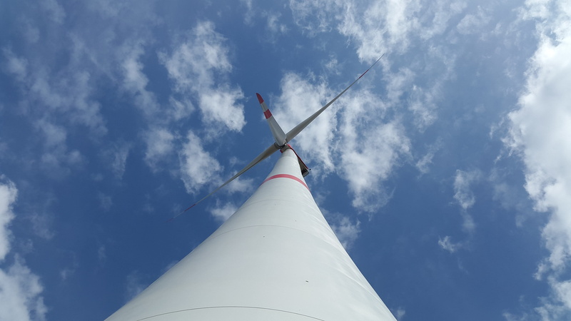 environmentally friendly, directly below, industry, power in nature, nature, environmental technology, white, technology, daytime, renewable energy, blue