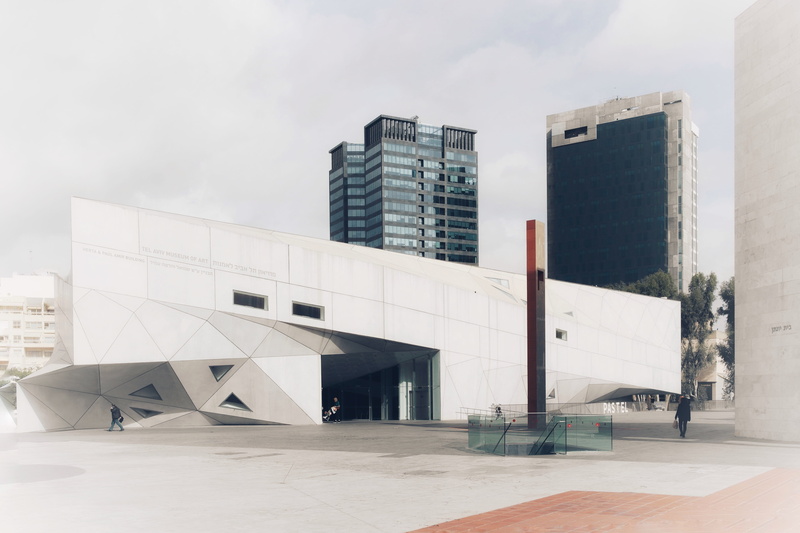 person, walking, city, day, no people, aviv, nature, building exterior, residential district, built structure, geometric, cloud - sky, 5K, art, modern