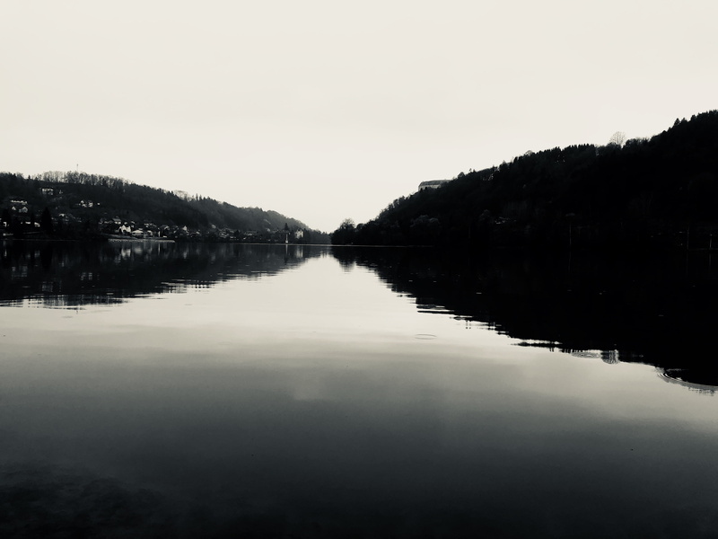 castle, reflection, scenics - nature, atumn, plant, winter, tranquility, symmetry, inn, 4K, outdoors, lake, no people, copy space, non-urban scene, waterfront