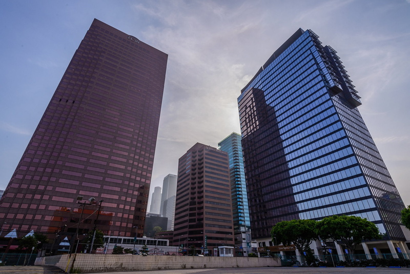 1080P, houses, sunset, buildings, los, angeles, beverly, hills, sunrise, ocean, cities, california, beach, pacific, architecture