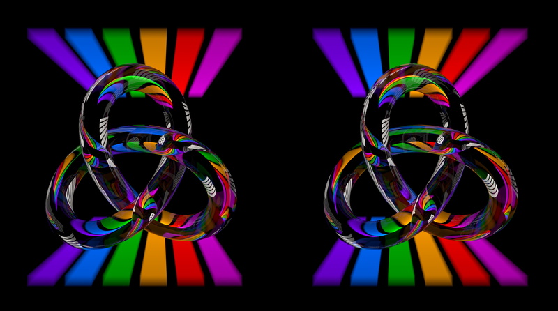 variation, glowing, Knot, vibrant color, studio shot, indoors, creativity, rainbow, Colorful, illuminated, 3D, no people, multi colored, Colors, light - natural phenomenon