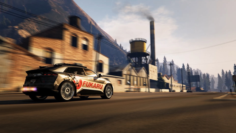 GTA5, Torus, GTA Online, motion blur, 1080P