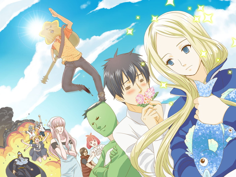 Tetsurou Tetsujin, Tetsuo Tetsujin, 1080P, Sister (Arakawa Under the Bridge), Toru Shirai, Maria (Arakawa Under the Bridge), Village Chief (Arakawa Under the Bridge)