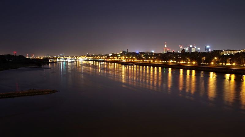 lanterns, outdoors, warsaw, illuminated, the old town, poland, cityscape, building, water, no people, architecture, city, bridge, skyscraper, copy space