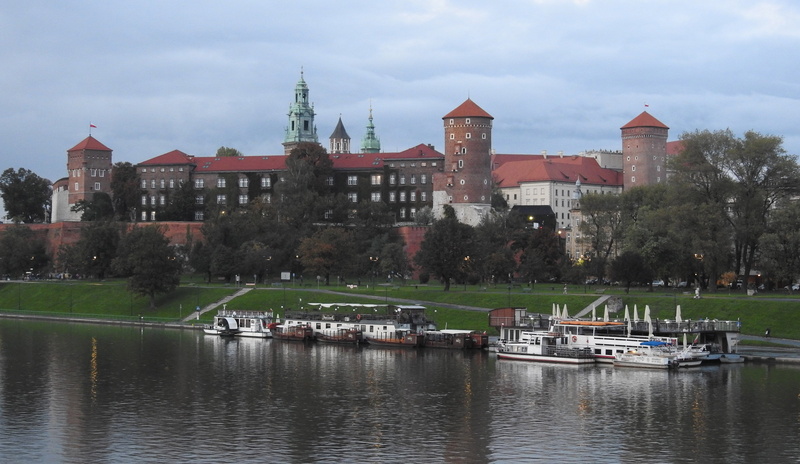 poland, travel, monument, nautical vessel, architecture, wisla, kraków, building, plant, water, 4K, no people, landscape, tree, sky, day, nature, ships