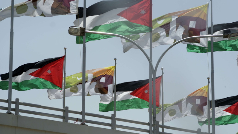 day, sky, variation, multi colored, middle east, world, jordan flag, built structure, amman, no people, national icon, architecture, pride, patriotism